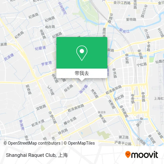 Shanghai Raquet Club地图
