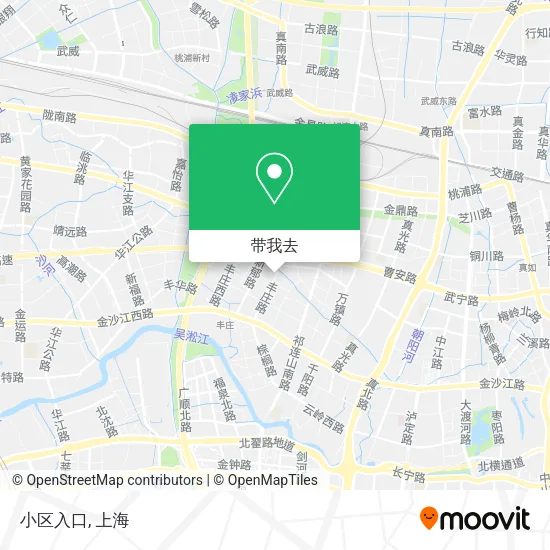 小区入口地图