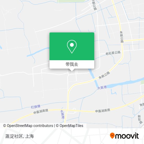 蒸淀社区地图
