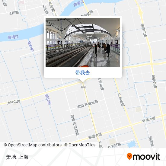 萧塘地图