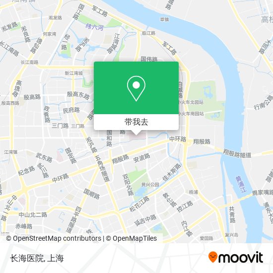 长海医院地图