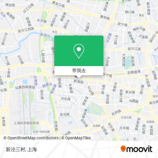 新泾三村地图