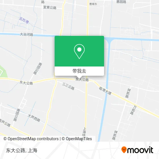 东大公路地图