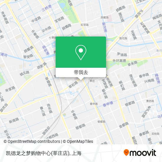 凯德龙之梦购物中心(莘庄店)地图