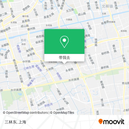 三林东地图