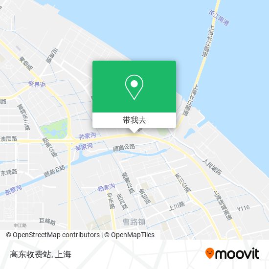 高东收费站地图