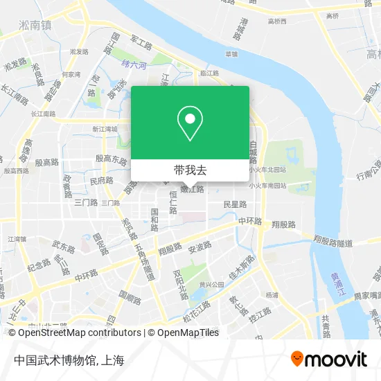 中国武术博物馆地图