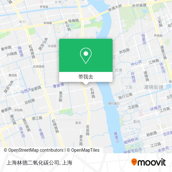 上海林德二氧化碳公司地图