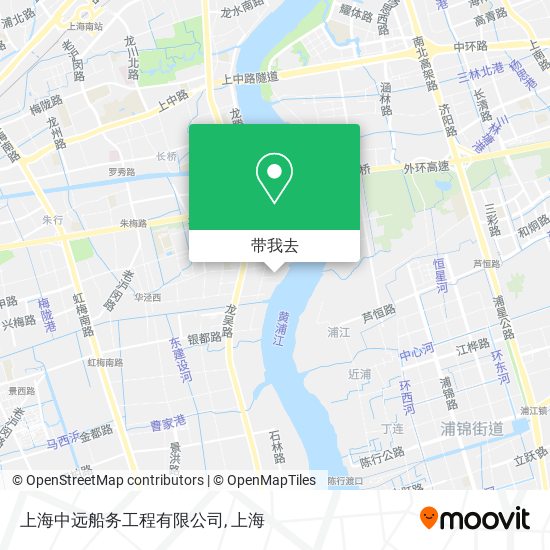 上海中远船务工程有限公司地图