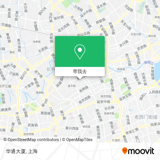 华通大厦地图