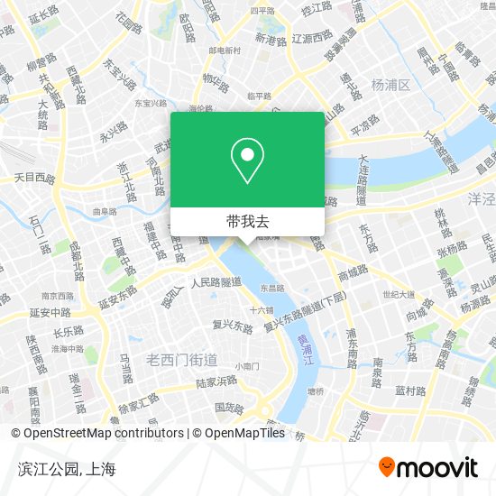 滨江公园地图