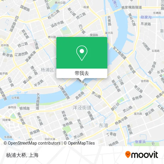 杨浦大桥地图