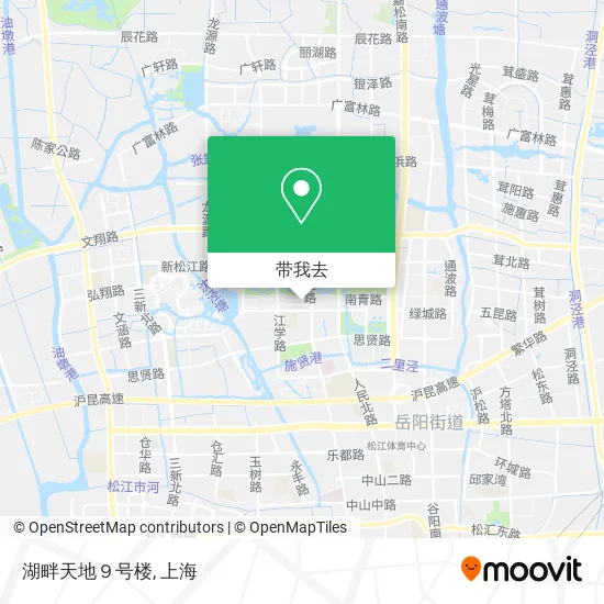 湖畔天地９号楼地图