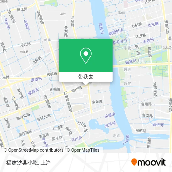 福建沙县小吃地图