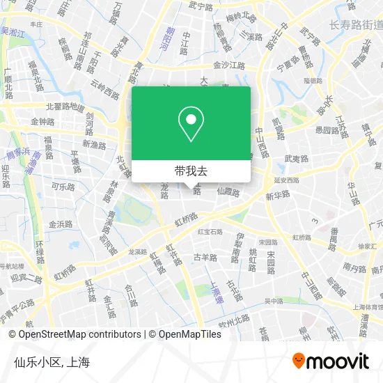 仙乐小区地图