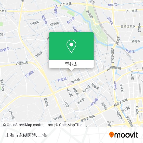 上海市永磁医院地图