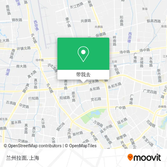兰州拉面地图