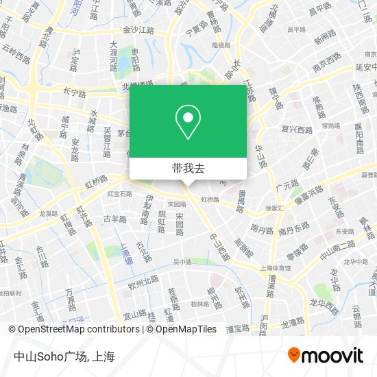 中山Soho广场地图