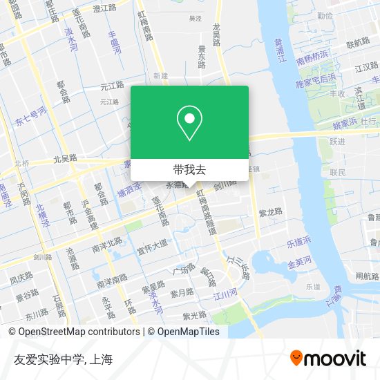 友爱实验中学地图