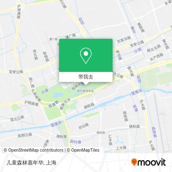 儿童森林嘉年华地图