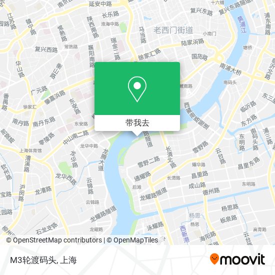 M3轮渡码头地图