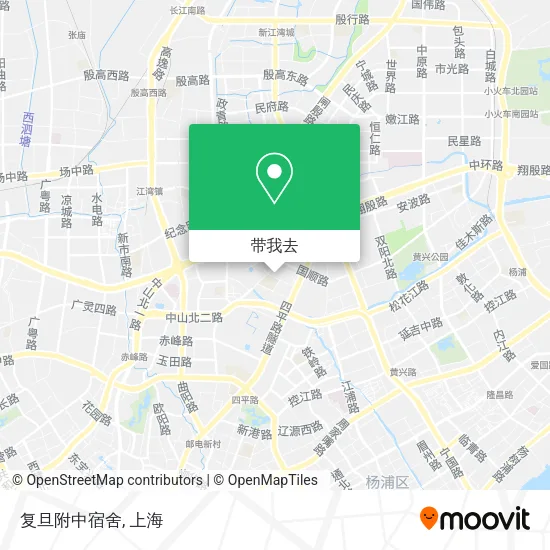 复旦附中宿舍地图