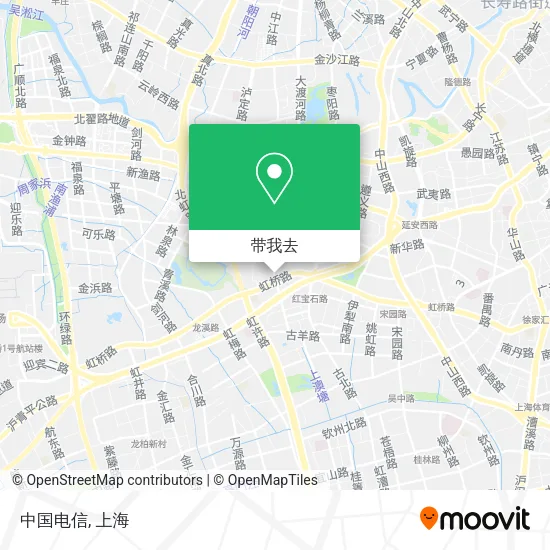 中国电信地图