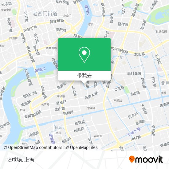 篮球场地图