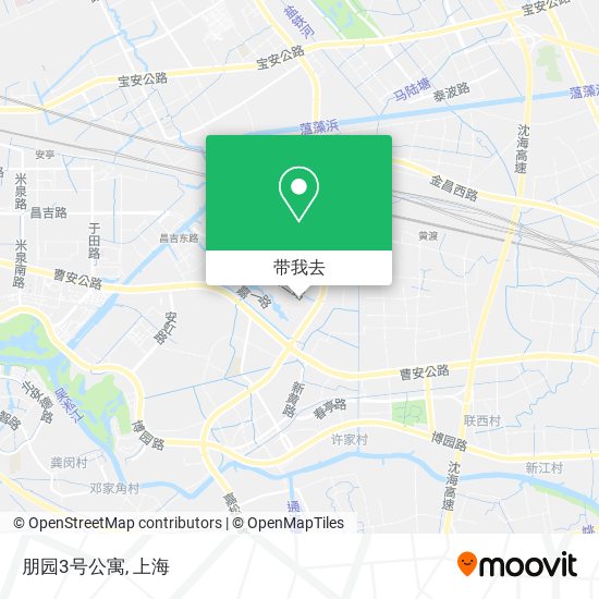 朋园3号公寓地图