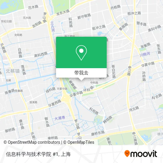 信息科学与技术学院 #1地图