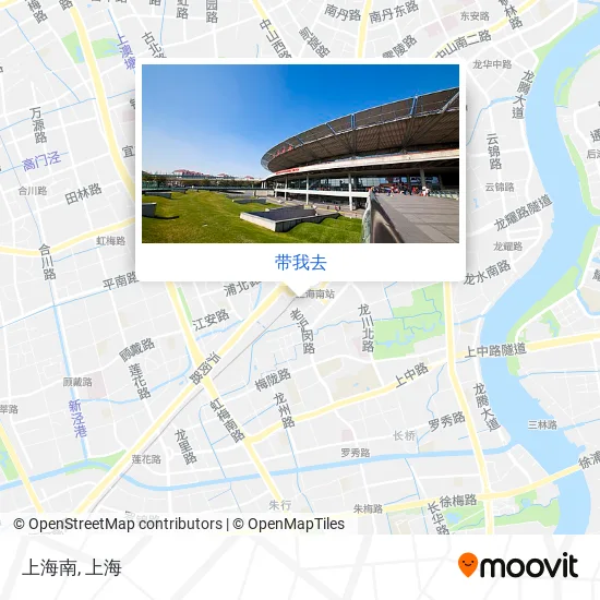 上海南地图