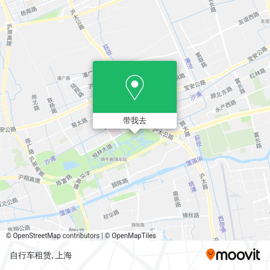 自行车租赁地图