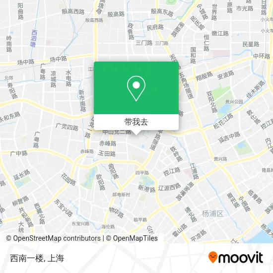西南一楼地图