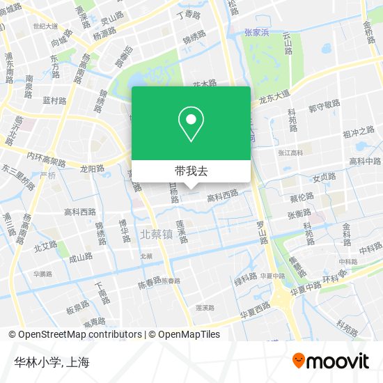 华林小学地图