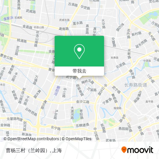 曹杨三村（兰岭园）地图
