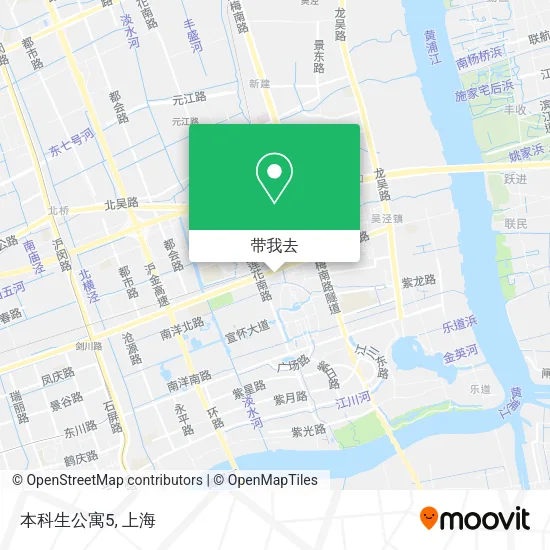 本科生公寓5地图