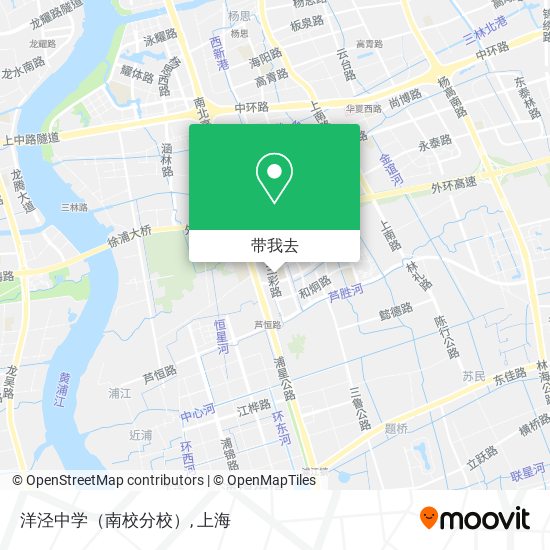 洋泾中学（南校分校）地图