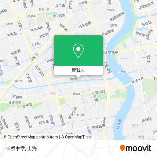 长桥中学地图