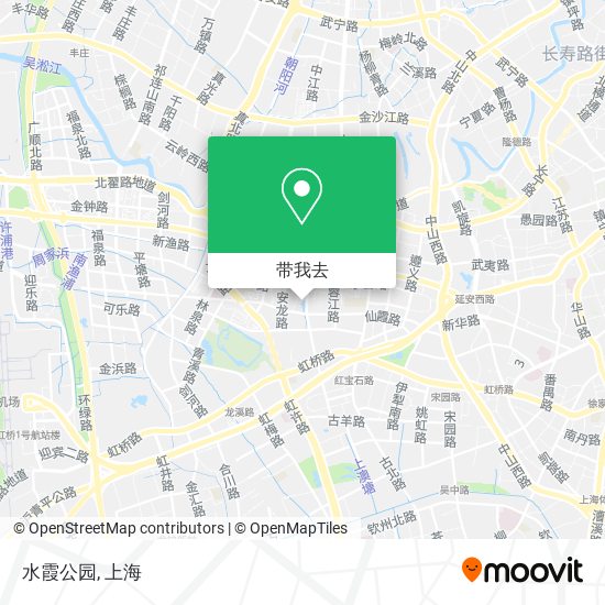 水霞公园地图