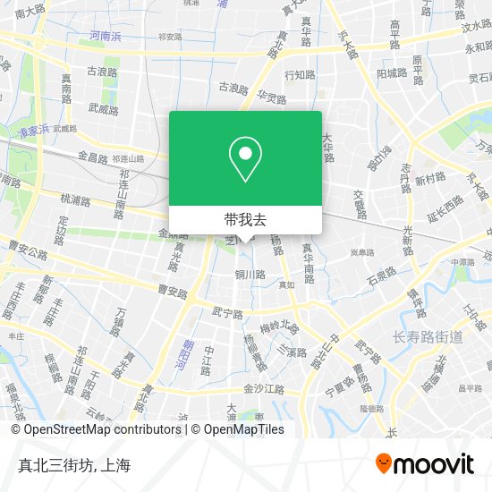 真北三街坊地图