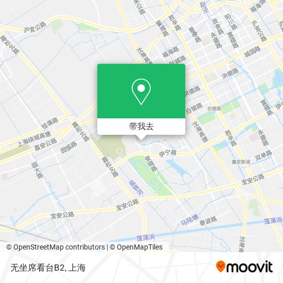 无坐席看台B2地图