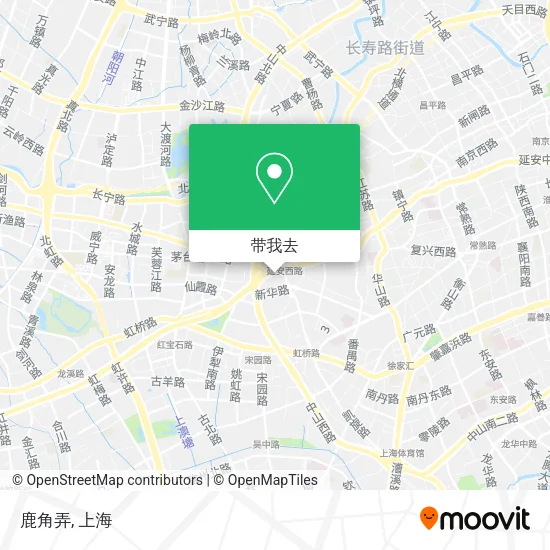 鹿角弄地图