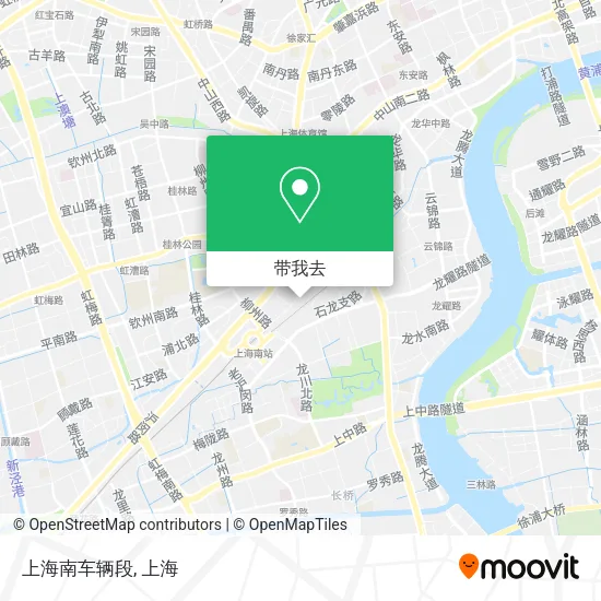 上海南车辆段地图