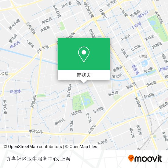 九亭社区卫生服务中心地图