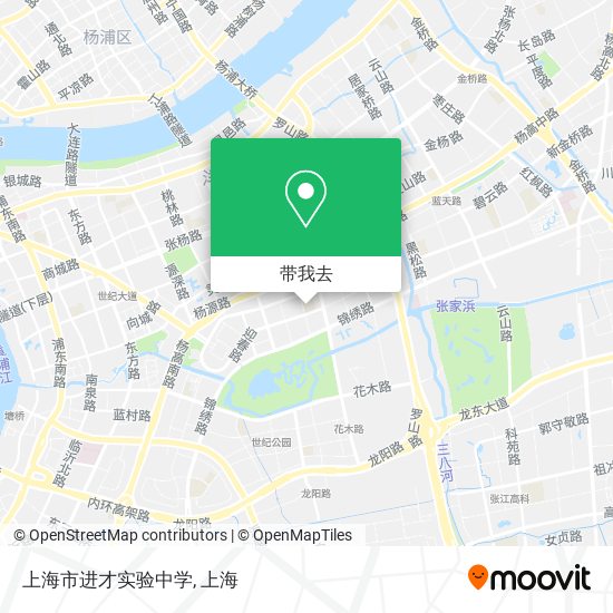 上海市进才实验中学地图