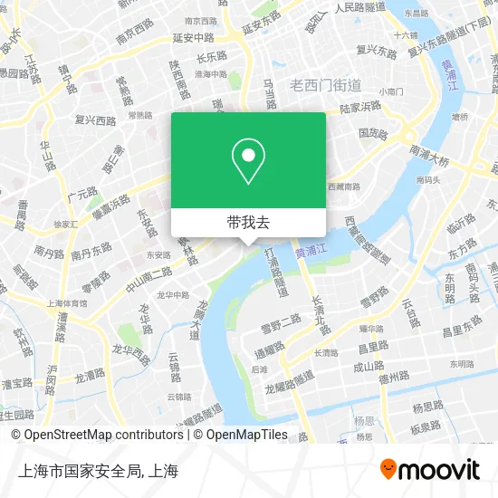 上海市国家安全局地图