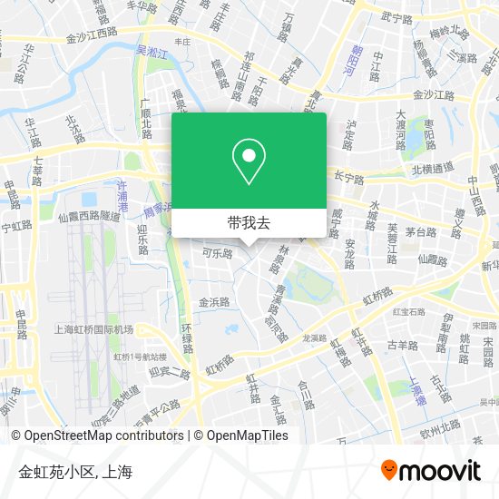 金虹苑小区地图