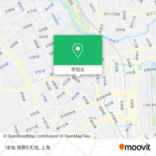 绿地·旭辉E天地地图