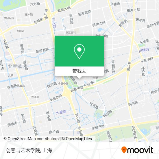 创意与艺术学院地图