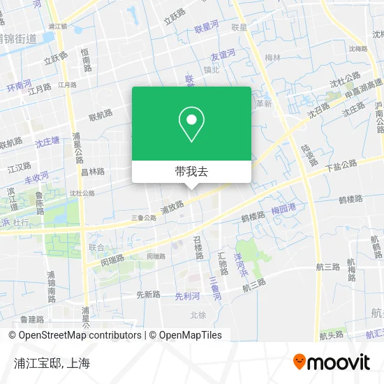 浦江宝邸地图